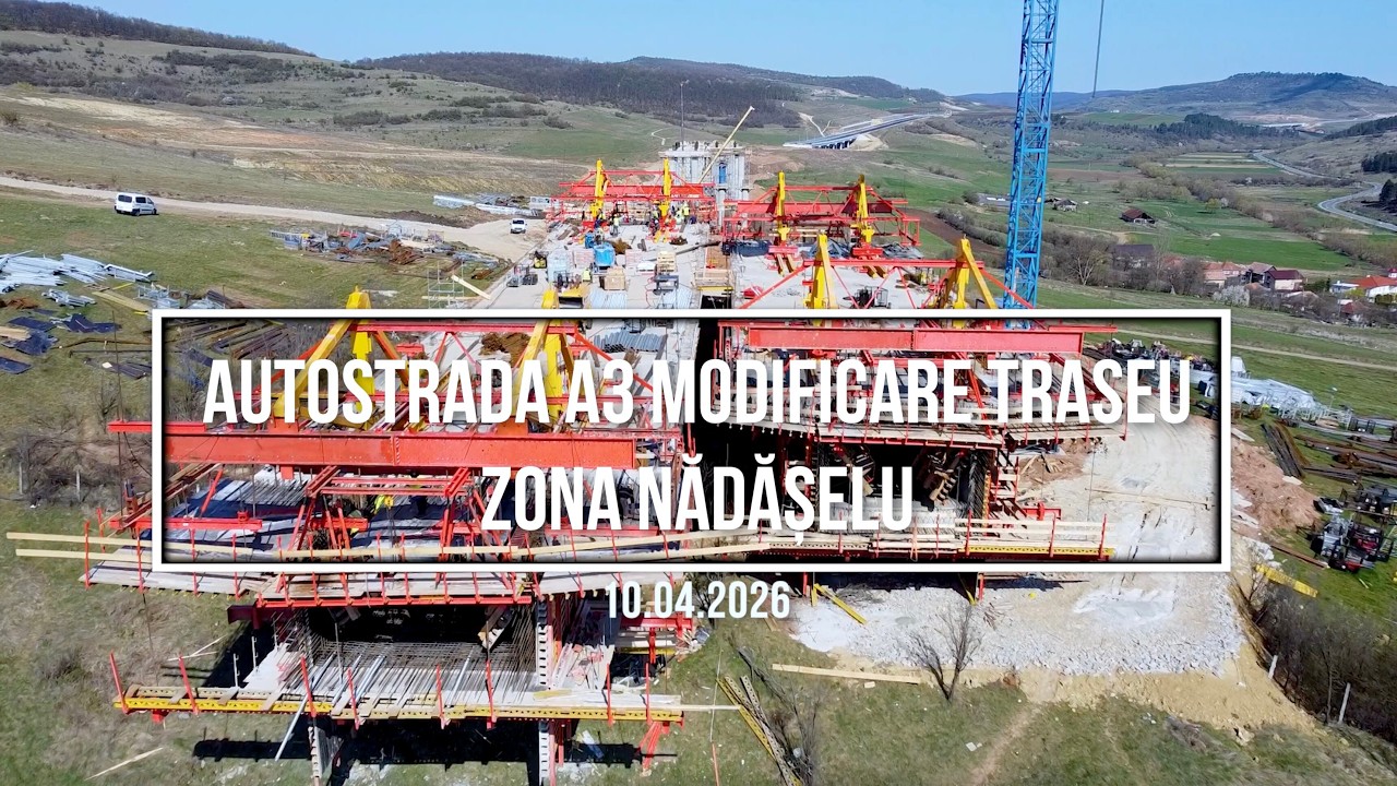 A3 Transilvania: tronsonul Chiribiș-Suplacu ar putea fi gata în august